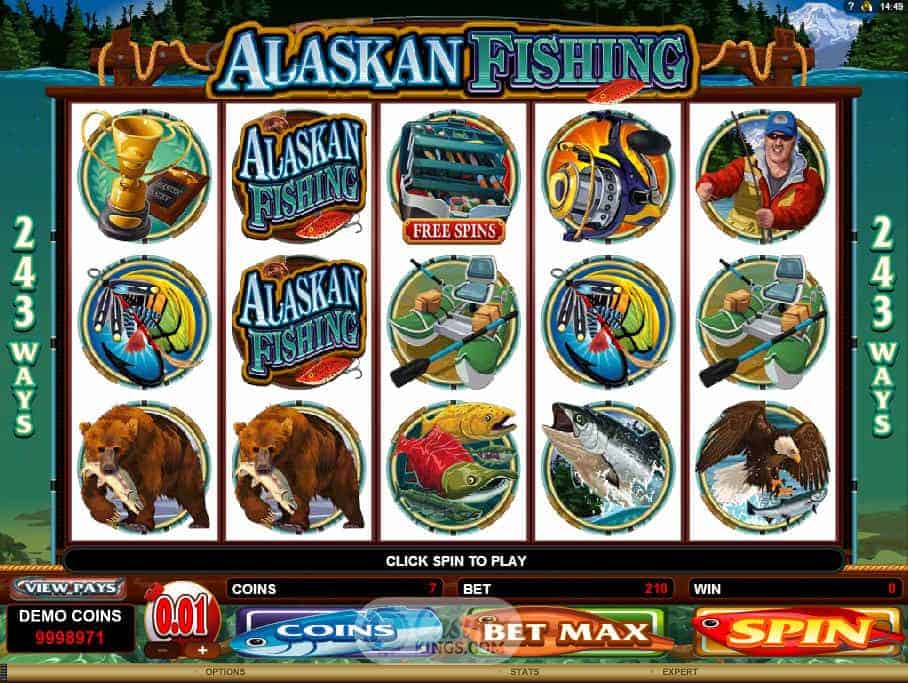 Alaskan Fishing Slot Symbols