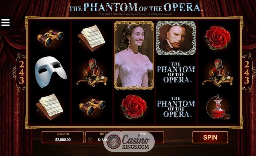 The Phantom Of The Opera Free Play Slot