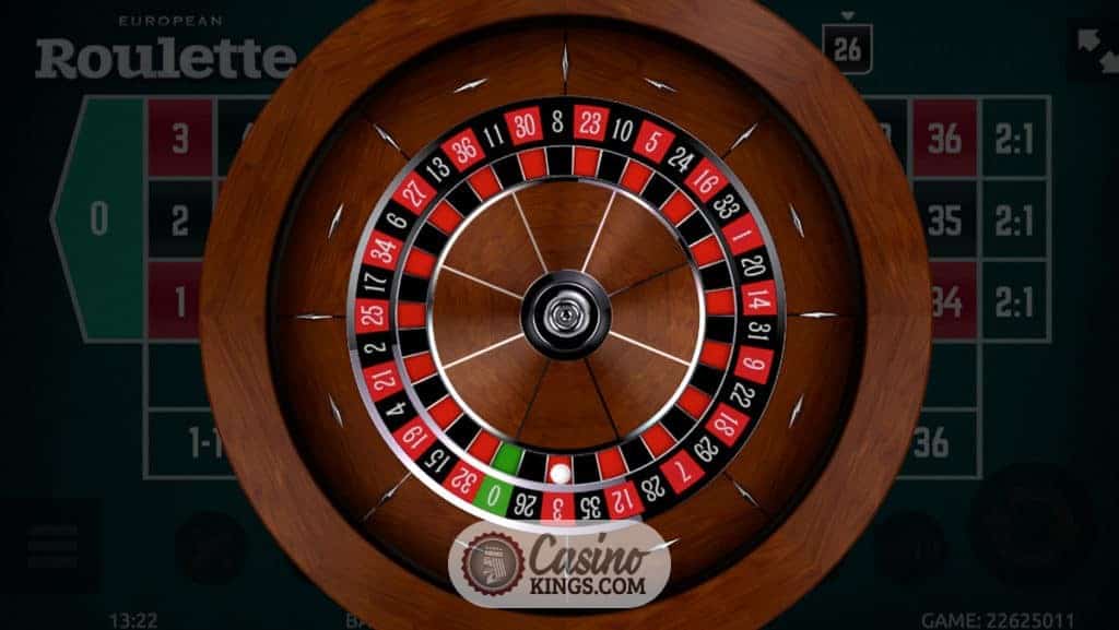 European Roulette Game
