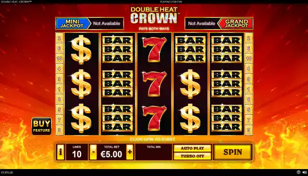 double heat crown slot