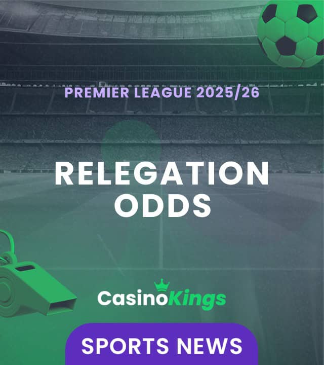 Premier League Relegation odds