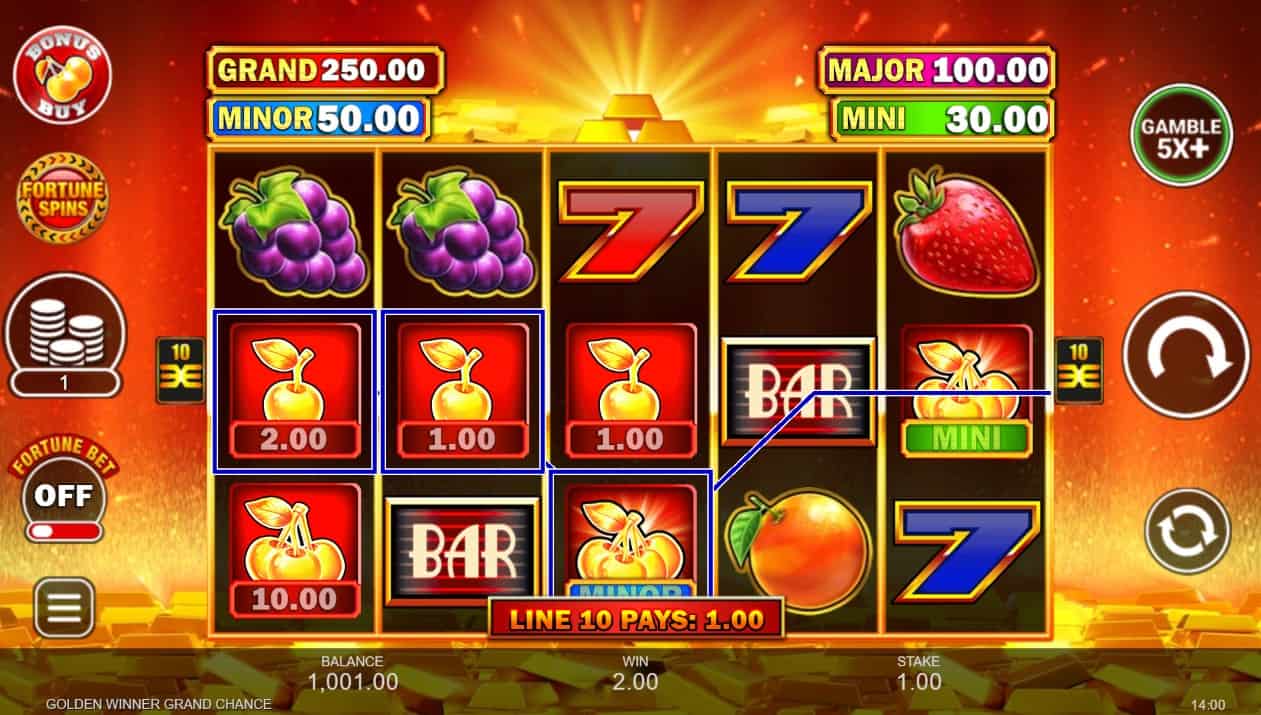 golden winner grand chance demo