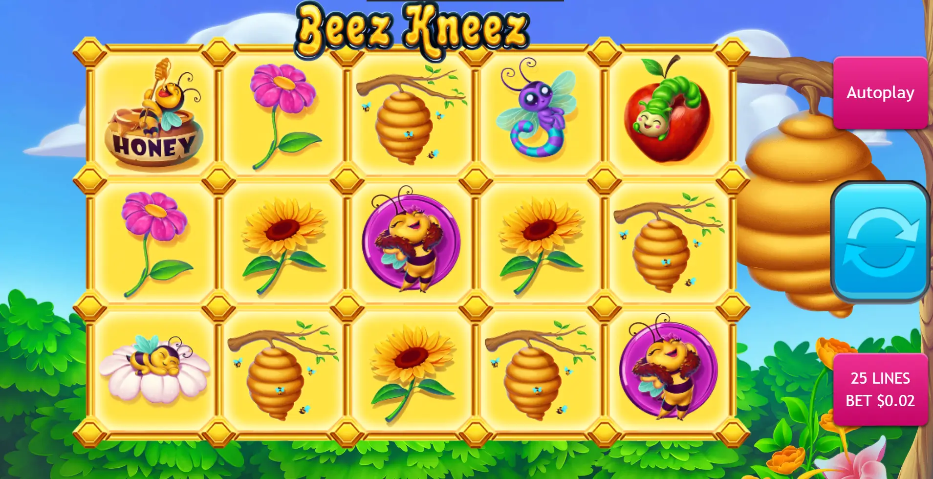 Beez Kneez Jackpot Slot