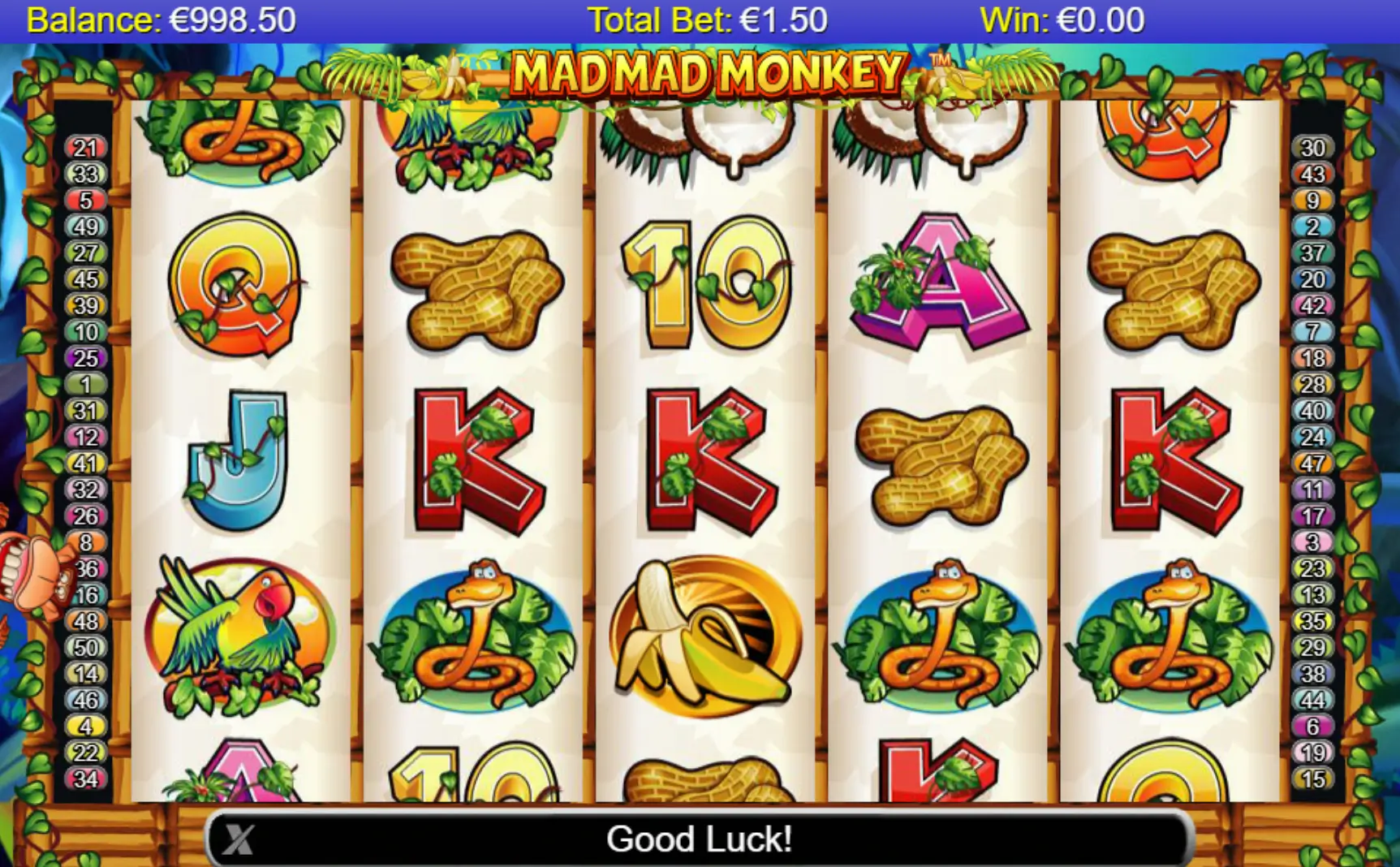 Mad Mad Monkey Slot