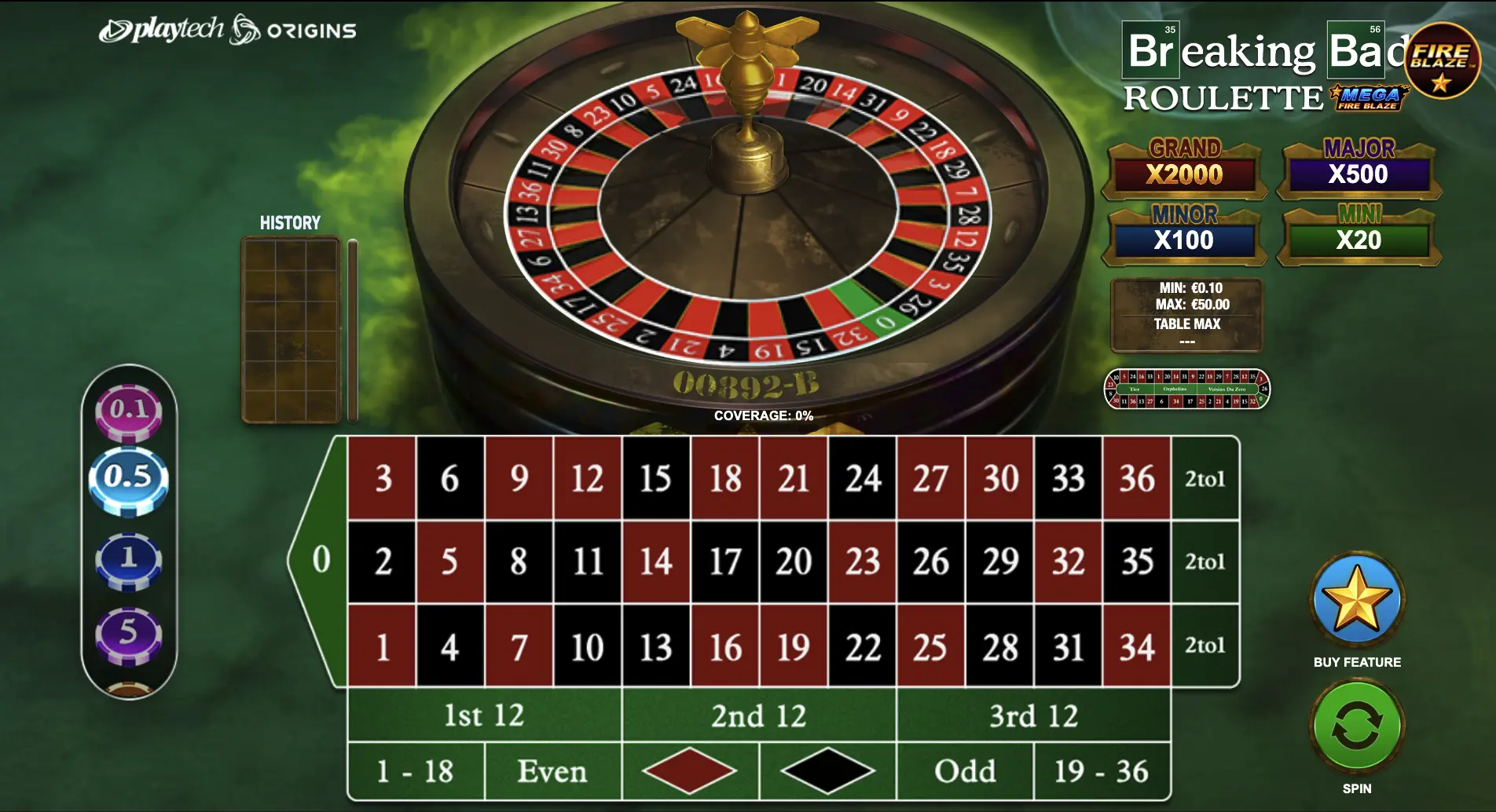 Mega Fire Blaze: Breaking Bad Roulette