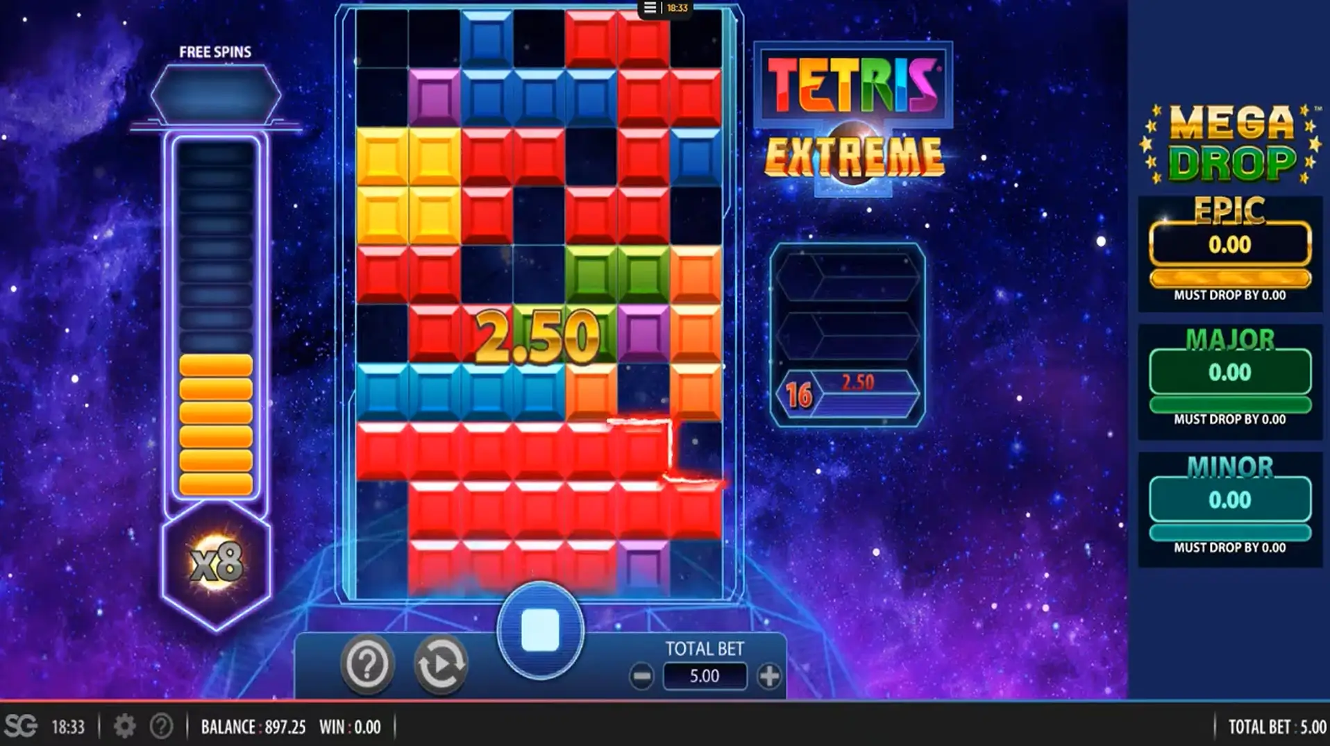 Tetris Extreme MegaDrop