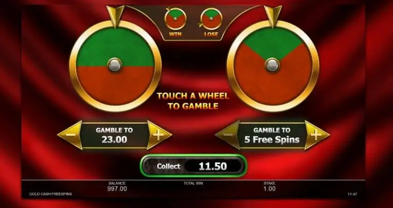 Gold Cash Free Spins