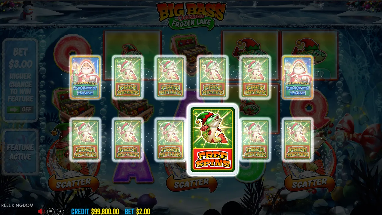 Big Bass Christmas – Frozen Lake