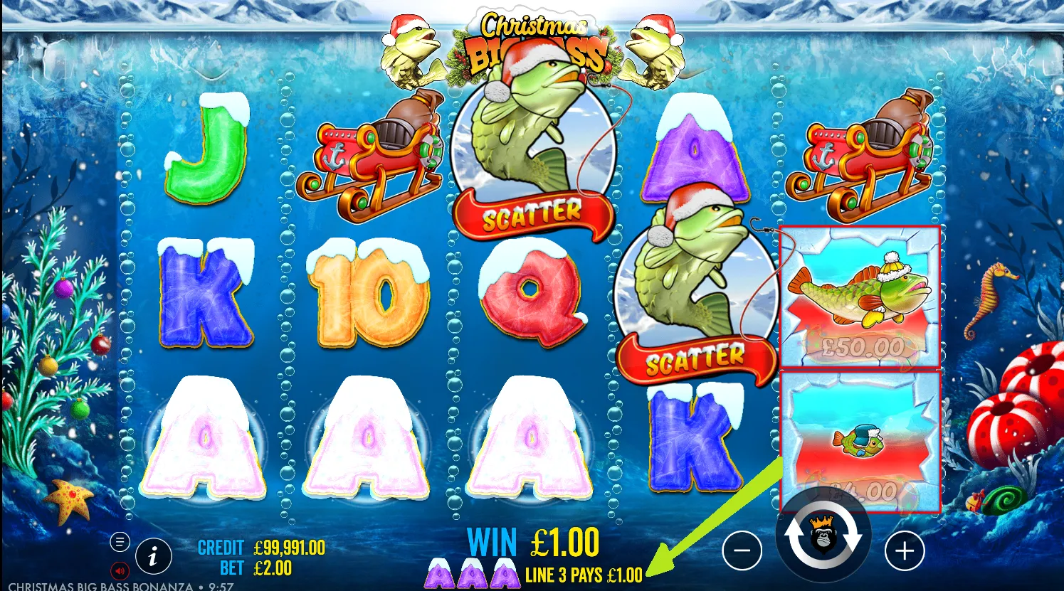 Big Bass Christmas – Frozen Lake