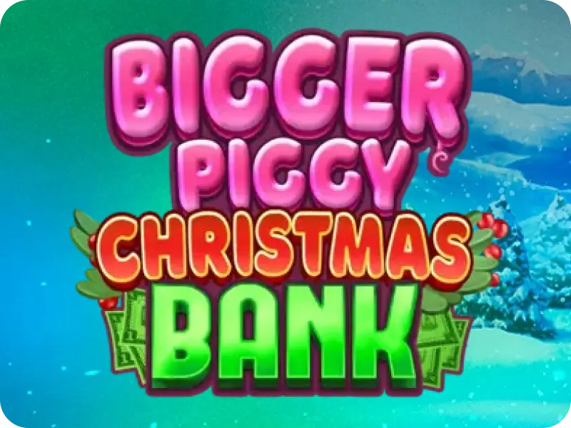 Bigger Piggy Christmas Bank