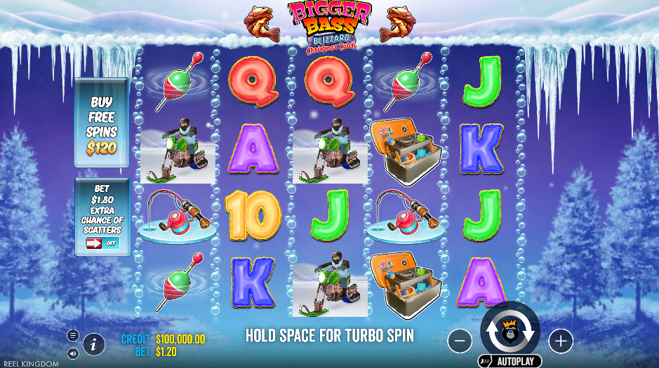 Bigger Bass Blizzard Christmas Catch