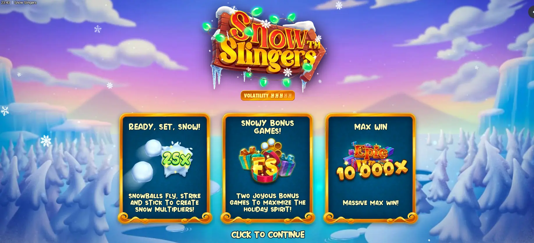 Snow Slingers
