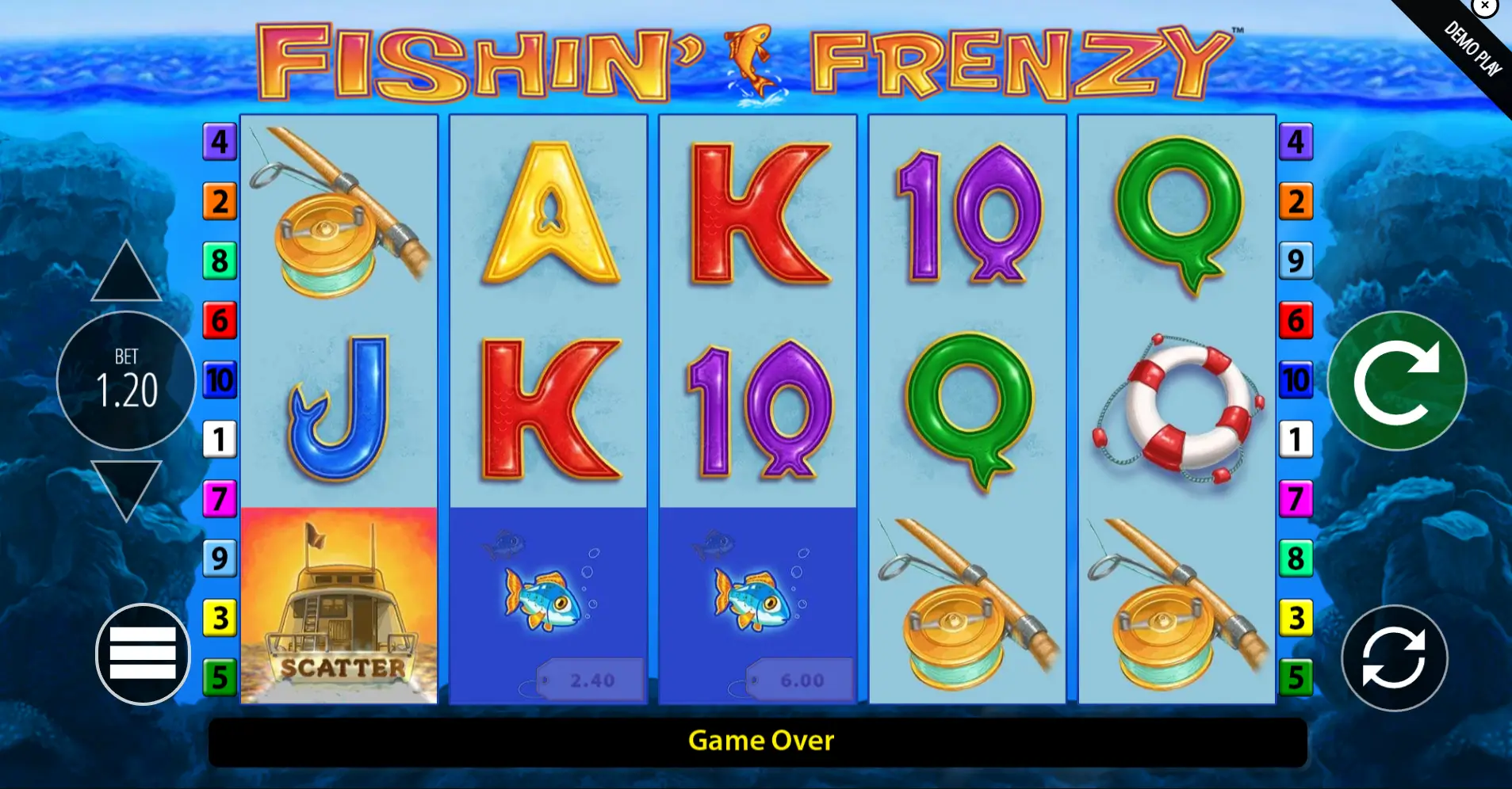 Fishin Frenzy Slot