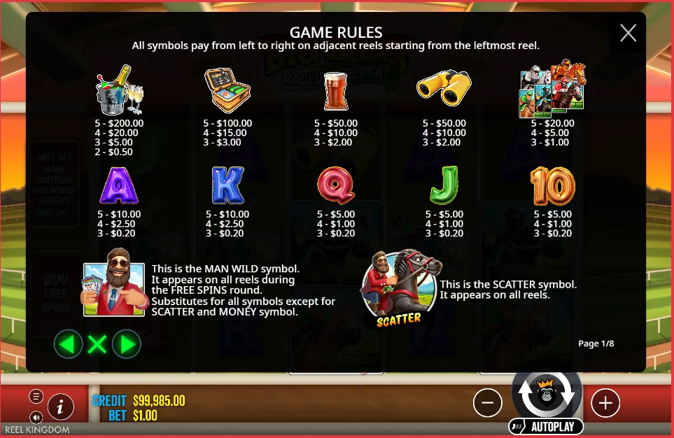 Big Bass Raceday Repeat