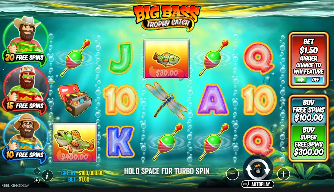 Big Bass Trophy Catch