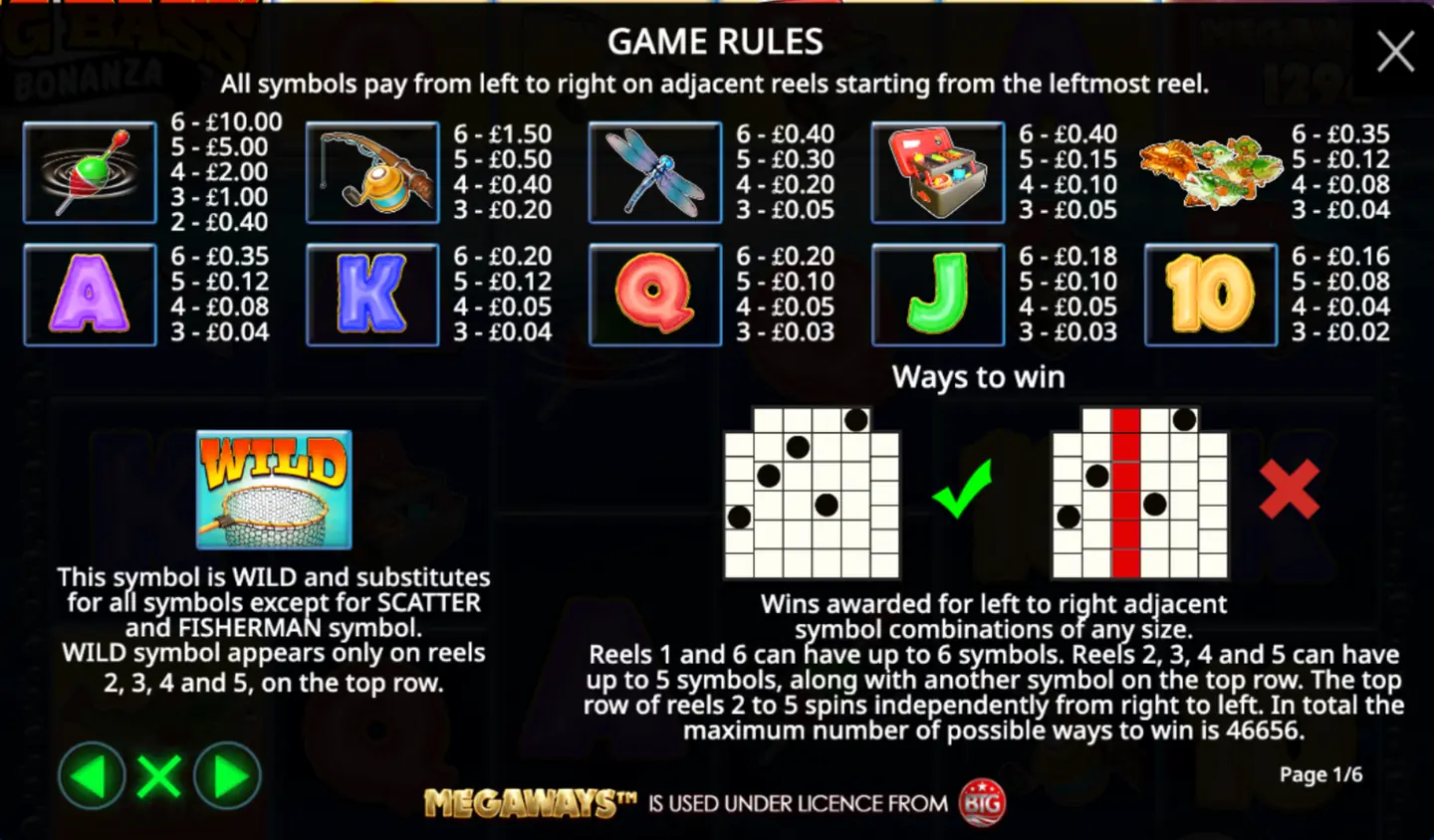 Big Bass Bonanza Megaways