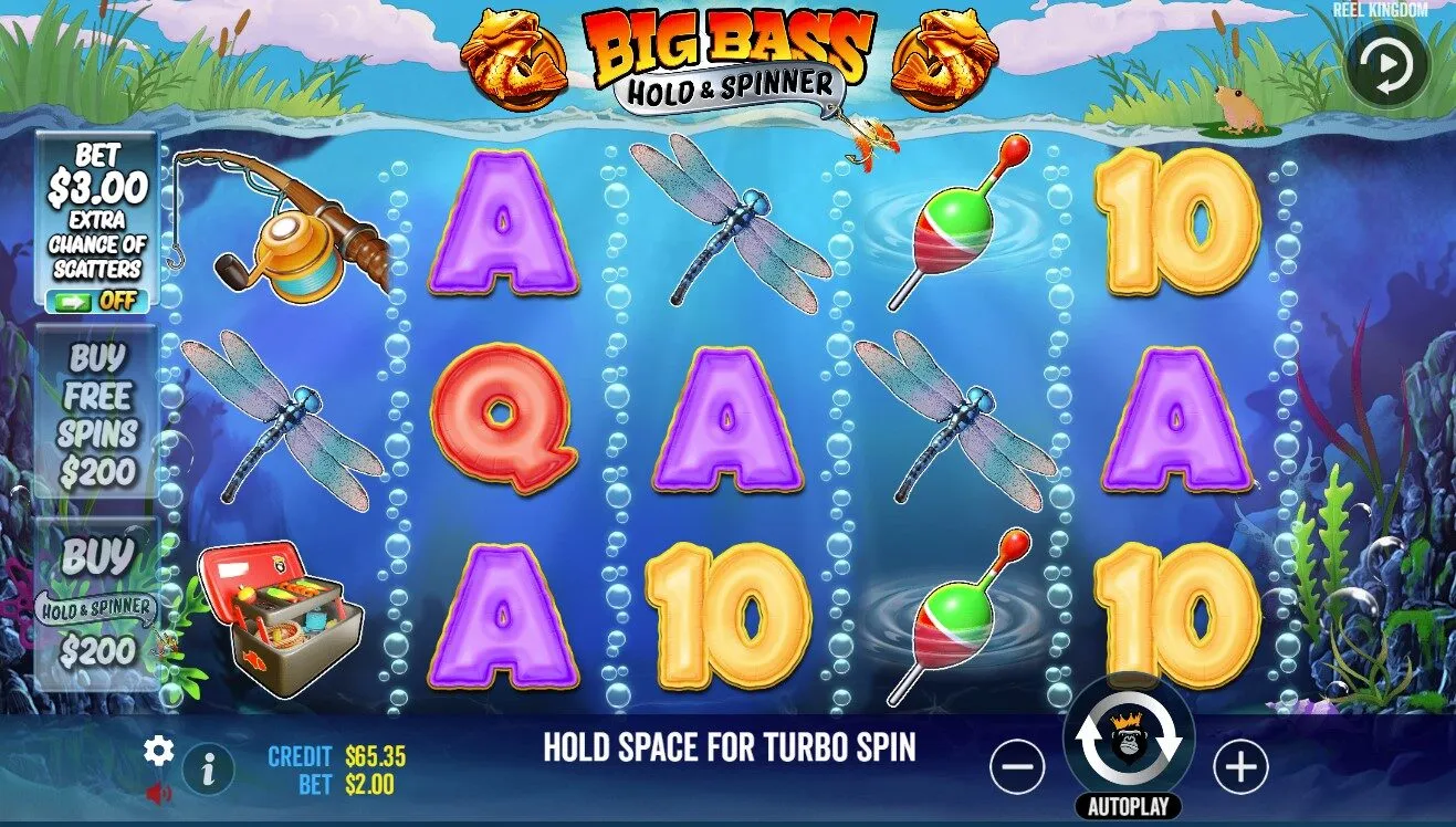 Big Bass Hold & Spinner