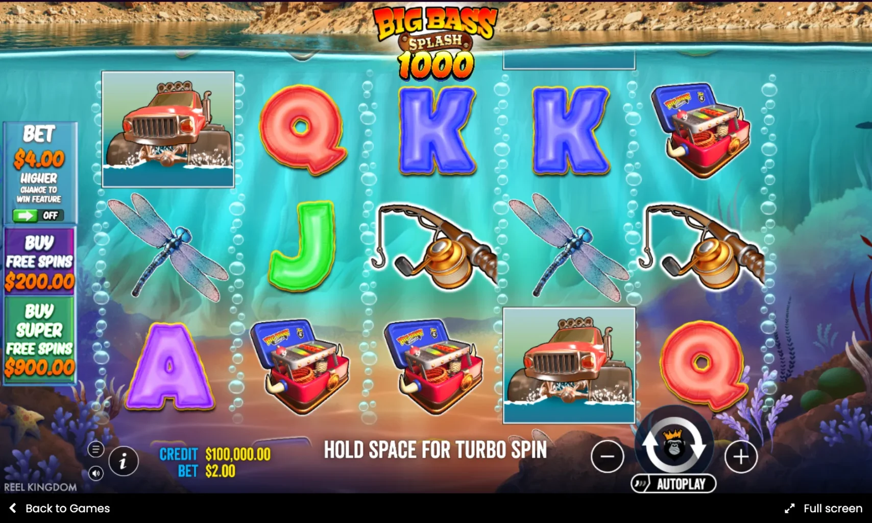 Big Bass Splash 1000