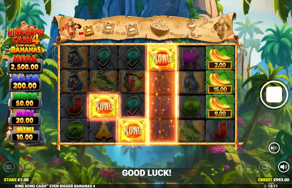 King Kong Cash 4: Even Bigger Bananas