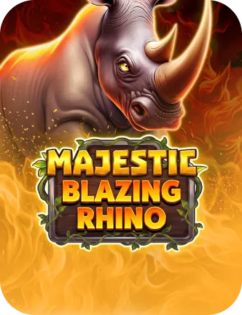Majestic Blazing Rhino