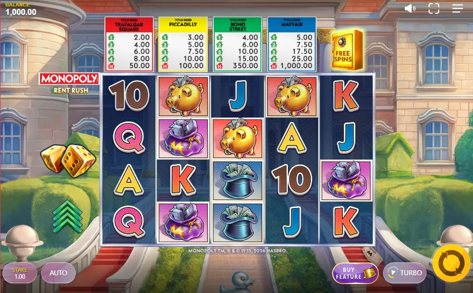 Monopoly Rent Rush