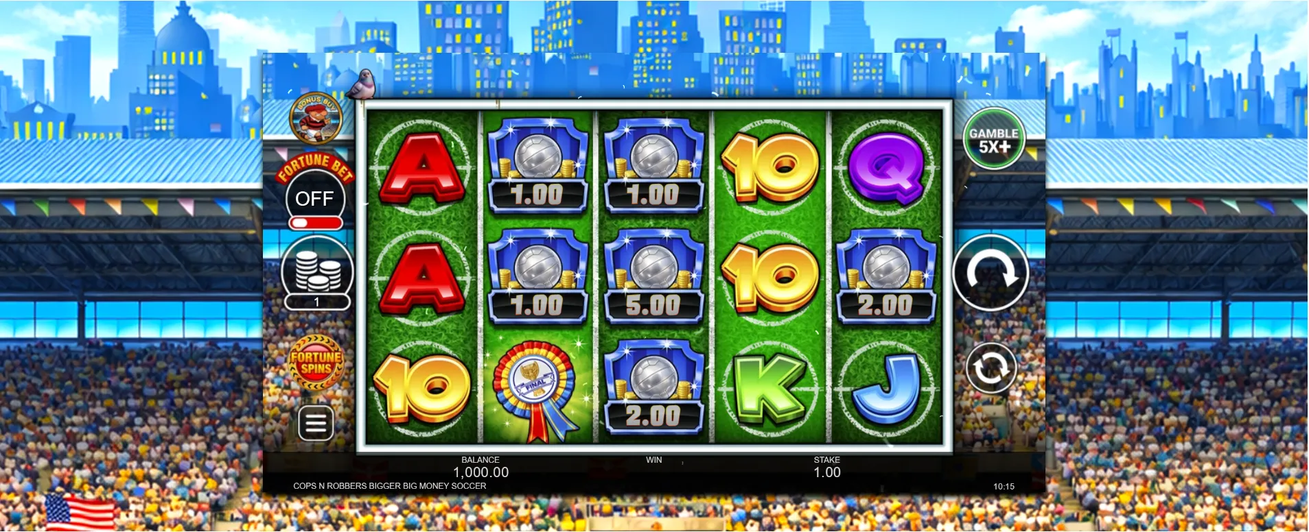 Cops ‘n Robbers Bigger Big Money Soccer
