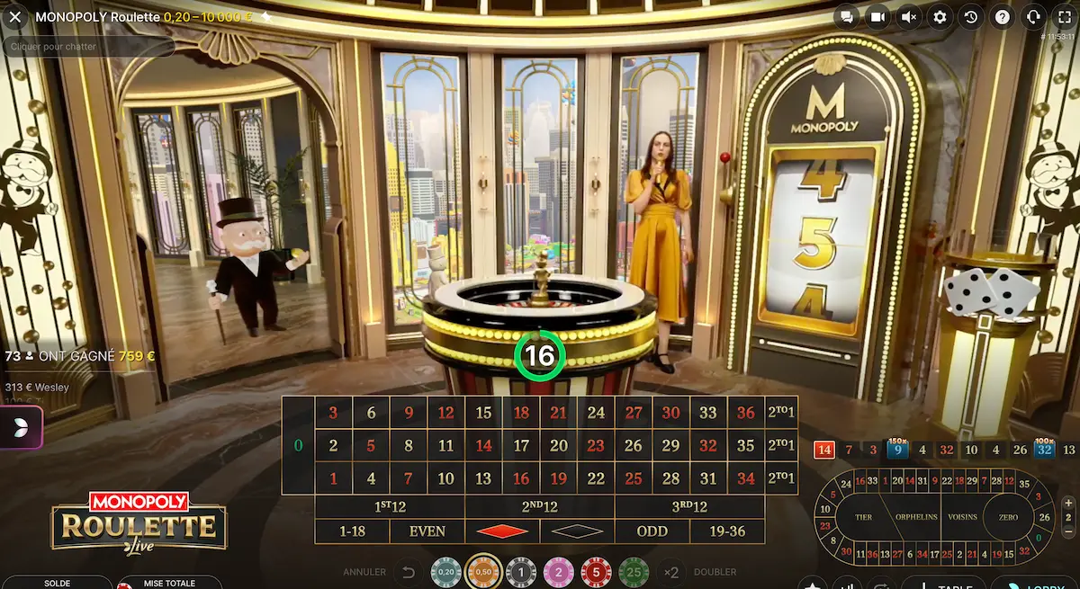 Monopoly Roulette