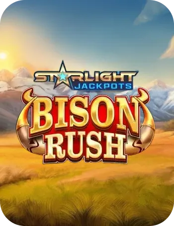 Bison Rush Starlight Jackpots