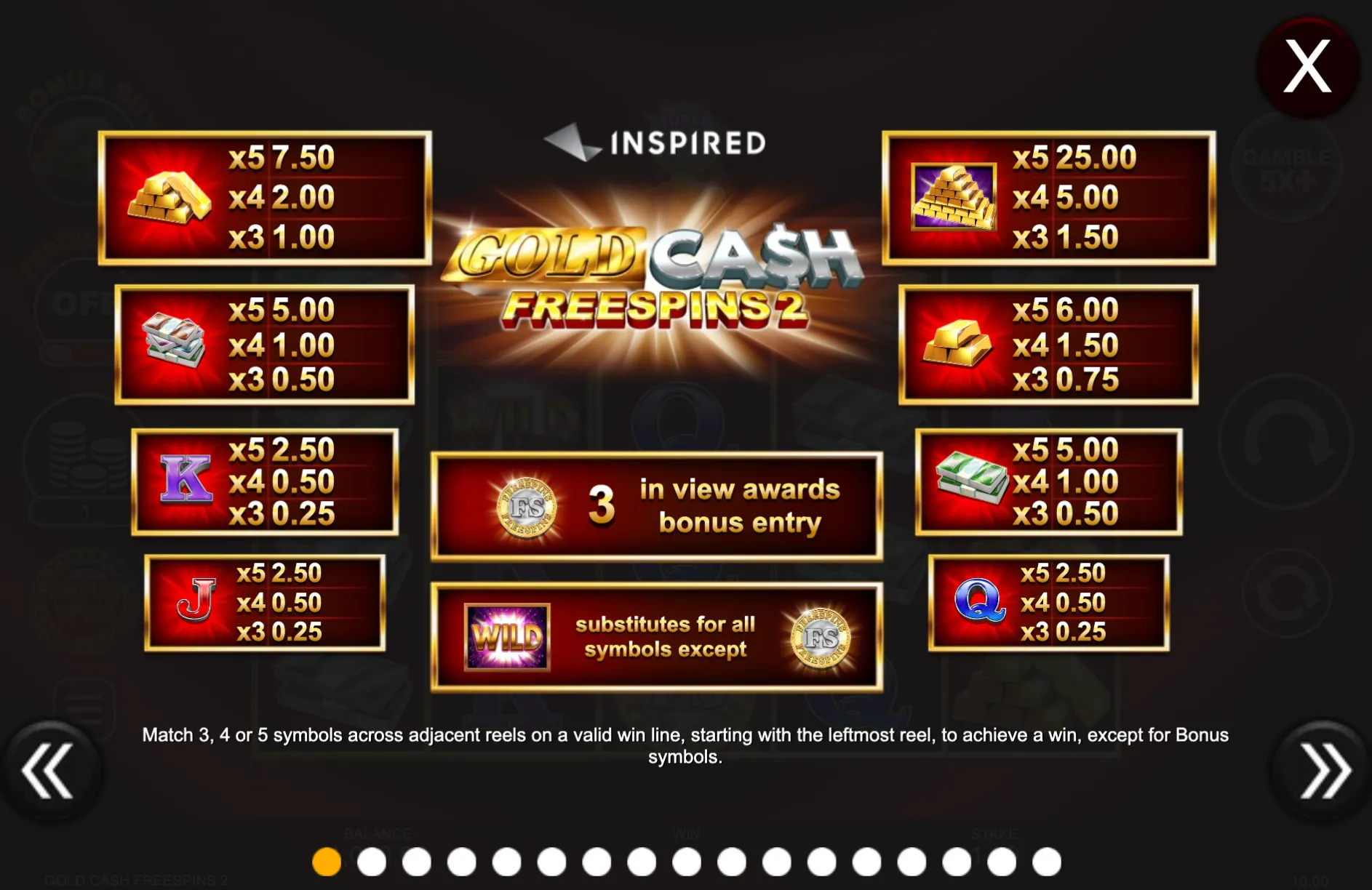 Gold Cash Free Spins 2