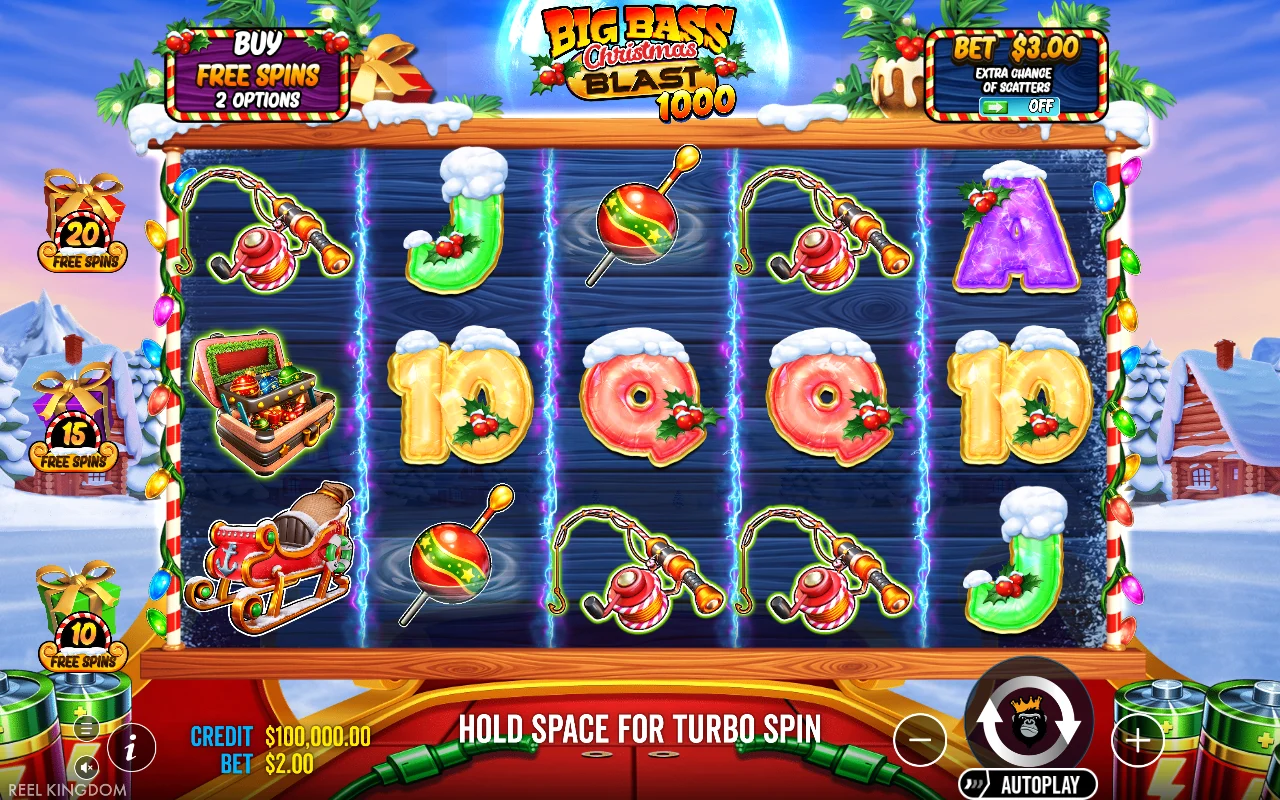 Big Bass Christmas Blast 1000